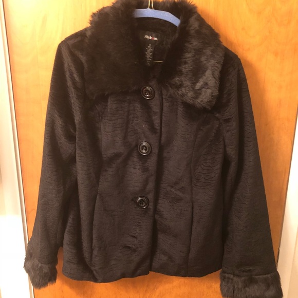 Style & Co. Jackets & Blazers - Faux fur like jacket